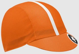 Assos Czapeczka kolarska CAP Droid Orange - Pozostała odzież dla rowerzystów - miniaturka - grafika 3