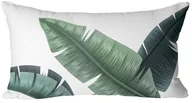 Poduszki dekoracyjne - Domarex Poduszka w liście Bahama Caliente zielona 50 x 30 cm - miniaturka - grafika 1