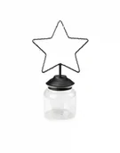 Lampy stojące - Markslojd Gwiazda stojąca SWEETIE czarny metal szkło 705854 - miniaturka - grafika 1
