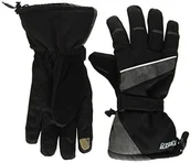 Rękawice narciarskie - Gregster gregster męskie rękawiczki 12052  131-S, czarny/szary, S 12052-131-S - miniaturka - grafika 1