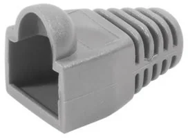 Logilink Modular Plug Kink Protect. Sleeves grey 100 pcs (MP0005) - Pozostałe akcesoria sieciowe - miniaturka - grafika 4