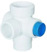 Akcesoria grzewcze - Dafi Przełącznik natrysku biały - miniaturka - grafika 1