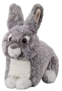 BAUER Królik 18cm leżący szary 12503 Tiere mit Herz - Maskotki i pluszaki - miniaturka - grafika 2