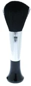Pędzle do makijażu - Fantasia Pędzel do pudru  Stand, naturalny do włosów, wysokość: 15 cm, 3 cm, czarny/srebrny 1831 - miniaturka - grafika 1