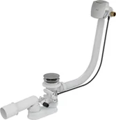 Syfony - Alca PLAST Alcaplast Syfon do wanien z hydromasażem z funkcją napełniania przez przelew korek automat. metal dł 80 cm) A566-273133-80 ! - miniaturka - grafika 1