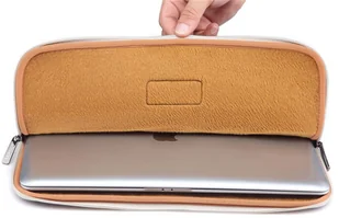 4kom.pl Torba Lisen etui pokrowiec do Macbook Pro 15 czarna 03469 - Części i akcesoria do laptopów - miniaturka - grafika 3