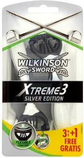 Wilkinson XTREME3 SILVER EDITION 3+1 SZT zakupy dla domu i biura 7004746C - Maszynki do golenia i wkłady - miniaturka - grafika 2