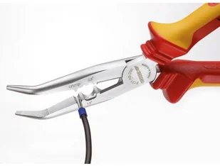 Gedore Szczypce potrójnego działania VDE z otulinową izolacją, zagięte VDE 8131 AB-200 H 2910845 - Kombinerki i obcęgi - miniaturka - grafika 6