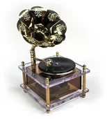 Pozytywki dla dzieci - Świat Pozytywek Pozytywka gramofon z tworzywa sztucznego 101011A - miniaturka - grafika 1