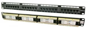 LogiLink Patch Panel CAT6 24-porty NP0004 - Pozostałe akcesoria sieciowe - miniaturka - grafika 3