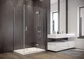 Kabiny prysznicowe - Besco Viva 100x80x195 Prawa - miniaturka - grafika 1