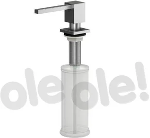 Quadron Dozownik płynu stal szlachetna 350ml EMMA Quadron MFT002-BS - Mydelniczki i dozowniki mydła - miniaturka - grafika 2