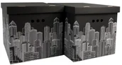 Pudła i kartony archiwizacyjne - Pudło City XL 2 szt. - miniaturka - grafika 1