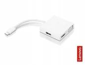 Adaptery i przejściówki - Lenovo 3-in-1 Travel Hub Power Adapter, Usb-c - miniaturka - grafika 1
