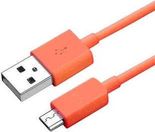 Kabel Usb Micro A-b 1M Pomarańczowy Transpa EB184O - Kable komputerowe i do monitorów - miniaturka - grafika 2