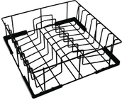 Pojemniki i kosze gastronomiczne - Vogue Kosz do zmywarek | 400x400mm | 14 talerzy 245 - miniaturka - grafika 1