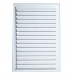 Parkanex Skośna Plastikowa 14*21CM Biała - Kratki wentylacyjne - miniaturka - grafika 2