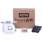 Frezarki do paznokci - Frezarka Do Paznokci 40W Smartdrill DM208 Biała - miniaturka - grafika 1