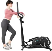 Orbitreki - GEARSTONE GEARSTONE Trenażer eliptyczny, w jakości dla dorosłych, 8 rezystorów magnetycznych z regulacją, cichy orbitrek do domowego fitnessu - miniaturka - grafika 1