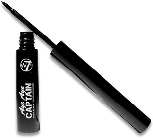 W7 W7 Aye Aye Captain eyeliner w pędzelku Very Black 5ml - Pędzle do makijażu - miniaturka - grafika 2