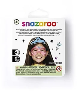 Snazaroo Farby do twarzy Mini festive mask 3x 3,75g 1172088(róż nieb biały) - Przybory szkolne - miniaturka - grafika 2