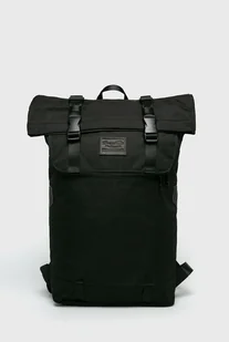 Doughnut Plecak Christoper Nylon D195AB-0003-F Czarny - Plecaki - miniaturka - grafika 2