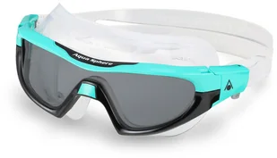 AQUA SPHERE AQUA SPHERE Okularki/maska pływacka VISTA PRO turkusowo-czarne - Maski do nurkowania - miniaturka - grafika 6