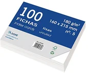 Zakładki indeksujące - DOHE dohe 30369  Pack firmy 100 Chips gładkich białej karton fotograficzny, 180 G, gładkie, nr 5, 160 X 215 MM 30369 - miniaturka - grafika 1