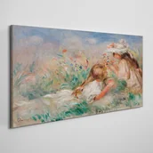 Obrazy i zdjęcia - PL Coloray Obraz na Płótnie Dziewczyny Łąka Kwiaty 120x60cm - miniaturka - grafika 1