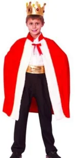 GO Kostium Peleryna króla STPKR-LU130 - Stroje karnawałowe - miniaturka - grafika 2