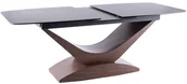 Stoły - Signal Meble STÓŁ DOLCE CERAMIC SZARY MARMUR/ORZECH 180(240)X95 DOLCESZOR180 - miniaturka - grafika 1
