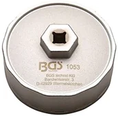 Klucze i nasadki - Kraftmann BGS oelfilterkappe dla Mercedes-Benz, Jeep Cherokee, 1053 - miniaturka - grafika 1