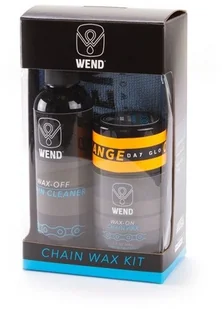 WEND WEND zestaw CHAIN WAX KIT fluo pomarańczowy - Narzędzia rowerowe - miniaturka - grafika 2