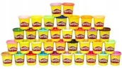 Masy plastyczne - Ciastolina Play Doh Mega Zestaw 36x Tub 3,02kg - miniaturka - grafika 1