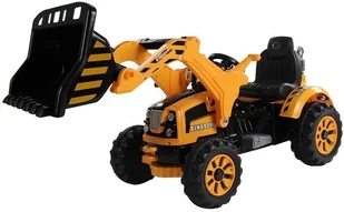 Lean Traktor na akumulator z Łyżką Koparka Pomarańczowy  3405 - Pojazdy elektryczne dla dzieci - miniaturka - grafika 2