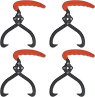 Grabie i motyki - vidaXL Chwytak do podnoszenia drewna z rączką PCV 4 w zwstawie 141269 - miniaturka - grafika 1