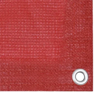 VidaXL Lumarko Parawan balkonowy, czerwony, 90x500 cm, HDPE 311010 VidaXL - Markizy - miniaturka - grafika 3