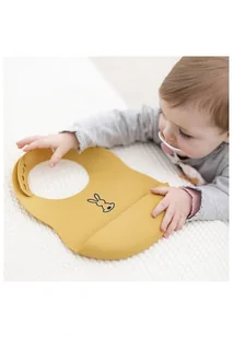 Nattou Śliniaki silikonowy z kieszonką 6O41HW 6O41HW SAM ONE SIZE - Śliniaki i fartuszki - miniaturka - grafika 2