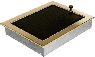 Parkanex kominkowa pozłacana żaluzja 22x30 kominek - Kratki wentylacyjne - miniaturka - grafika 3