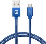 Kable USB - SWISSTEN Kabel USB Micro USB SWISSTEN 1.2 m 71522202 - miniaturka - grafika 1