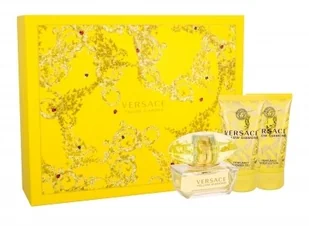 Versace Yellow Diamond zestaw prezentowy 50 ML EDT + 50 ML żel pod prysznic + 50 ML balsam do ciała W-GS-3356 - Kosmetyki do kąpieli - miniaturka - grafika 2