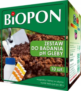 Biopon zestaw do badania pH gleby 10szt - Nawozy ogrodnicze - miniaturka - grafika 4