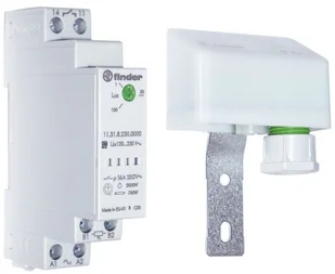 Finder Wyłącznik zmierzchowy 1NO 16A 230V AC 11-31-8-230-0000 - Sterowniki i przekaźniki - miniaturka - grafika 3