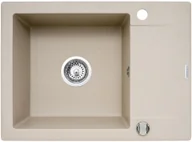 Zlewozmywaki - Pyramis KORFU 62x46 1B 1D beż 070060401 - miniaturka - grafika 1