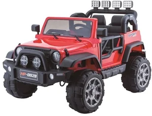 Import LEANToys Auto na Akumulator HP012 Czerwone 3948 - Pojazdy elektryczne dla dzieci - miniaturka - grafika 2