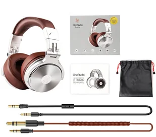 OneOdio Pro-30 brązowo-srebrne - Słuchawki OneOdio Pro-30 brązowo-srebrne - Słuchawki - miniaturka - grafika 3