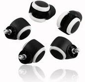 Meble modułowe i akcesoria - Zenga.pl Kółka do fotela biurowego gumowane miękkie kółka gumowane - miniaturka - grafika 1