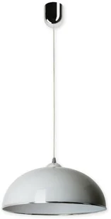 Lampex Lampa wisząca Alice C, biało-srebrna, 70x38 cm - Lampy sufitowe - miniaturka - grafika 2