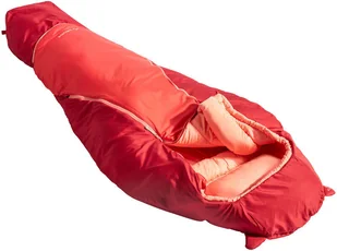 Vaude Alpli Adjust 400 Syn Śpiwór Dzieci, dark indian red Left Zipper 2020 Śpiwory syntetyczne 129616520010 - Śpiwory - miniaturka - grafika 2