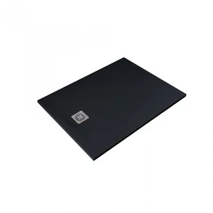 RAK Ceramics RAK Ceramics Feeling Brodzik prostokątny 90x120 cm czarny - Brodziki prysznicowe - miniaturka - grafika 3